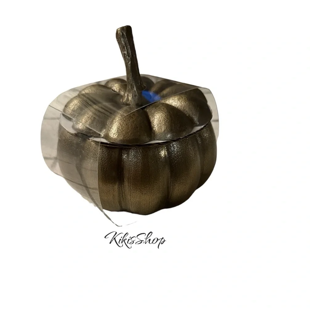 Studio McGee Recycle Aluminium Pumpkin Gold